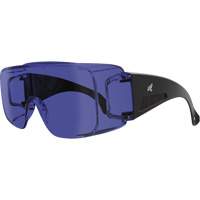Ossa Safety Glasses, Blue Lens, Anti-Scratch, ANSI Z87+/MCEPS GL-PD 10-12/Meets/Exceeds CSA Z94.3 Par Equipment