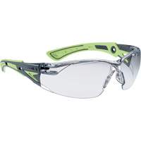 Rush+ Safety Glasses, Clear Lens, Anti-Fog/Anti-Scratch Coating SHK038 | Par Equipment