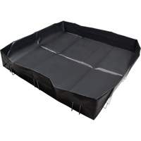 Wire Bracket Berm, 748 US gal. Capacity, 10' W x 10' L x 12" H, L-Bracket Par Equipment