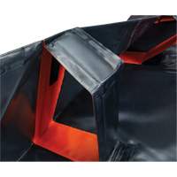 IBX Wall Pop-Up Berm, 1077 US gal. Capacity, 12' W x 12' L x 12" H, Snap-Up Bracket Par Equipment