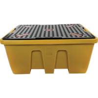 IBC Spill Pallet, 333 US gal. Spill Capacity, 66" x 66" x 27.5" Par Equipment