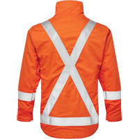 UltraSoft&reg; 7 oz. Skyline Summer Bomber Jacket, Small, High Visibility Orange Par Equipment