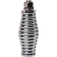 Tige de s&eacute;curit&eacute; robuste, Fixation Filet&eacute;, Hauteur 5', Orange avec X r&eacute;fl&eacute;chissant Par Equipment