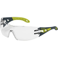 MX200 Rimless Wraparound Safety Glasses, Clear Lens, Anti-Fog/Anti-Scratch, ANSI Z87+/Meets/Exceeds CSA Z94.3 Par Equipment