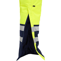 Salopette pour le froid extr&ecirc;me Bisley, Polyester, Petit, Jaune lime haute visibilit&eacute; Par Equipment