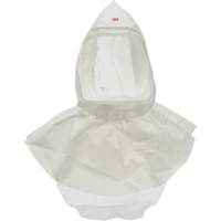Cagoule Versaflo s&eacute;rie pour APR avec voile, Standard, Pi&egrave;ce faciale/Coiffe souple, Bavette Double Par Equipment