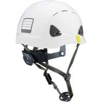 Casque de s&eacute;curit&eacute; d'escalade Fibre Metal, R&eacute;pond aux normes CSA type 2, Suspension Rochet, Ventil&eacute; Par Equipment