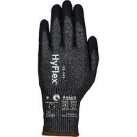 Gants r&eacute;sistants &agrave; la coupe HYFLEX 11-543, Taille 6, Calibre 13, Rev&ecirc;tement Nitrile, Enveloppe en Nylon/Acier inoxydable/PEHP/Spandex, ASTM ANSI niveau A7/EN 388 niveau F Par Equipment