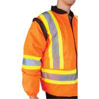 Waterproof 7-in-1 Winter Parka, High Visibility Orange, Medium Par Equipment