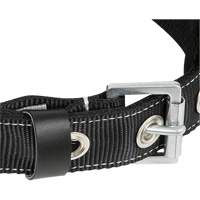 WB-6020-S Safety Positioning 2 Side D-Rings Belt with Padded Lumbar Support - Small Par Equipment