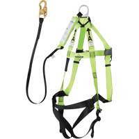 FBH-10000A5440-4 4' Class A Harness & Lanyard with 220 lbs. Capacity, Harness/Lanyard Combo Par Equipment