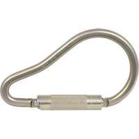 CP-04011-1 Zinc Plated Carabiner with 2" Gate Opening, Steel Par Equipment