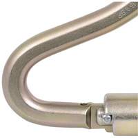 CP-04011-1 Zinc Plated Carabiner with 2" Gate Opening, Steel Par Equipment