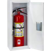 Indoor Fire Extinguisher Cabinet, 10" W x 24" H x 7" D Par Equipment