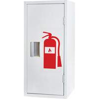 Indoor Fire Extinguisher Cabinet, 12" W x 26" H x 9" D Par Equipment