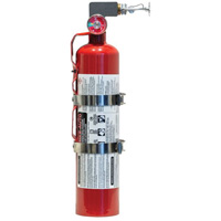 Automatic Heat Actuated Multi-Purpose Fire Extinguisher with Horizontal Mount, ABC, 9.4 L Capacity Par Equipment