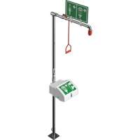 Combination Shower with Closed ABS Bowl & Bottom Inlet, Pedestal Par Equipment