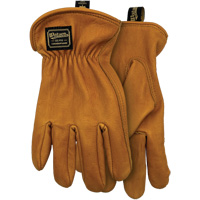 597CR The Duke Cut-Resistant Gloves, Size Medium, Cowhide/Para-Aramid/Polyester/Stainless Steel Shell, ASTM ANSI Level A5 Par Equipment