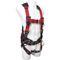 Harnais de s&eacute;curit&eacute; pour entrepreneurs, Certifi&eacute;e CSA, Classe AP, Grand, Cap. 352 lb Par Equipment
