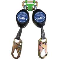 Self Retracting Lanyard with Composite Housing, 7', Web, Swivel Par Equipment