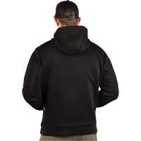 M12 Heated Hoodie with Battery, Men's, 2X-Large, Black, Poly-Cotton Par Equipment