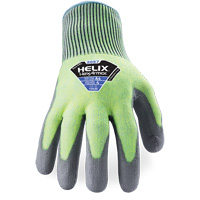 Helix&reg; 2057 Abrasion- & Cut-Resistant Gloves, Size 6/X-Small, 13 Gauge, Polyurethane Coated, HPPE Shell, ASTM ANSI Level A4/EN 388 Level C Par Equipment
