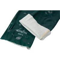 Double Dipped Green Gloves, 18" L, PVC, Cotton Jersey Inner Lining, 70-mil Par Equipment