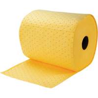 Bonded Sorbent Rolls, Heavyweight, 150' L x 15" W, 10 gal. Absorbancy Par Equipment