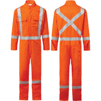 Combinaison FR Bizflame 88/12 Iona 7 oz. FR510, Taille 36, Orange Par Equipment