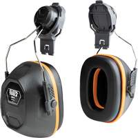Hardhat Earmuffs, Cap Mount, 27 NRR dB Par Equipment