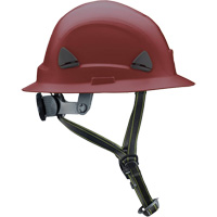 Fibre Metal Climbing Style Helmet with Full Brim, Meets CSA Type 2, Ratchet Suspension, Non-Vented Par Equipment