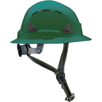 Fibre Metal Climbing Style Helmet with Full Brim, Meets CSA Type 2, Ratchet Suspension, Vented Par Equipment