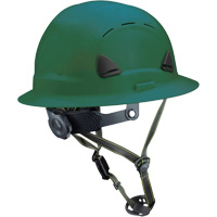 Fibre Metal Climbing Style Helmet with Full Brim, Meets CSA Type 2, Ratchet Suspension, Vented Par Equipment