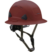 Fibre Metal Climbing Style Helmet with Full Brim, Meets CSA Type 2, Ratchet Suspension, Vented Par Equipment