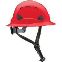 Fibre Metal Climbing Style Helmet with Full Brim, Meets CSA Type 2, Ratchet Suspension, Vented Par Equipment