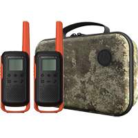 T275 Sportsman Edition Two-Way Radio, UHF Radio Band, 22 Channels, 40 km Range Par Equipment