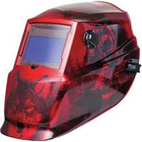 Auto Darkening Welding Helmet, 3.78" L x 2.05" W View Area, 9 - 13 Shade Range Par Equipment