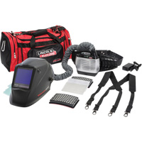 VIKING 3350 XG Auto-Darkening PAPR with Extended Battery, Welding Helmet, Lithium-Ion Battery Par Equipment