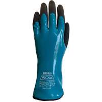 Gants alimentaires de protection contre les produits chimiques, le froid et la coupe, Taille 7, 12" lo, PVC, Doublure en Nylon Par Equipment
