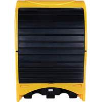 2-Drum Hard Cover Spill Pallet, 43.11" L x 61.61" W x 83.07" H, 1433 lbs. Load Capacity Par Equipment