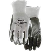 389 Stealth Lite Speed Gloves, X-Small, Nitrile Coating, Polyester Shell Par Equipment