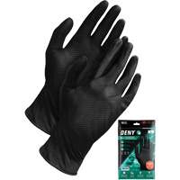 Gants jetables Deny, Petit, Nitrile, 6 mils, Sans poudre, Noir Par Equipment