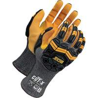 Cut-X&reg; Cut-Resistant Touchscreen Impact Gloves, 6, Foam Nitrile Palm, Elastic Cuff Par Equipment