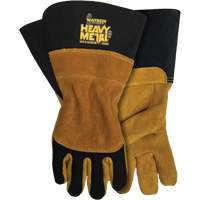 Black Velvet Mig/Stick Welding Gloves, Grain Elkhide, Size Small Par Equipment