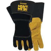 Black Velvet Winter Heavy Metal Welding Gloves, Size Small, Split Elkhide Shell, ASTM ANSI Level A5 Par Equipment