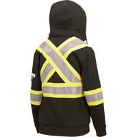 Heavyweight Safety Hoodie, Women's, X-Small, Black Par Equipment