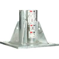 DBI-SALA&reg; Confined Space Floor Mount Base, Galvanized Par Equipment