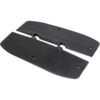 Embouts d'extr&eacute;mit&eacute;s pour bosse de d&eacute;c&eacute;l&eacute;ration, Caoutchouc, 2' lo x 16" la x 1-1/4" h Par Equipment