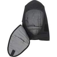 Doublure matelass&eacute;e ignifug&eacute;e Pioneer 766A pour casque de s&eacute;curit&eacute; avec embout buccal amovible, Noir/Gris, Coton/FR-Tech/Modacrylique/Nylon Par Equipment