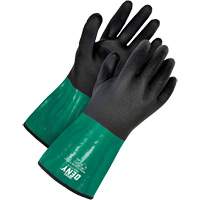 Chemical-Resistant Gloves with Cut-Resistant Lining, Size 6/X-Small, 12" L, PVC Par Equipment